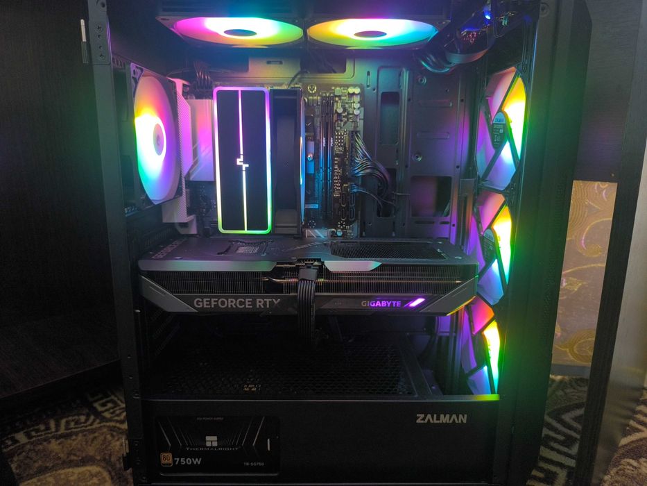 Новий Ігровий компютер Ryzen 5 7500F Gigabyte GeForce RTX 5070 12 gb