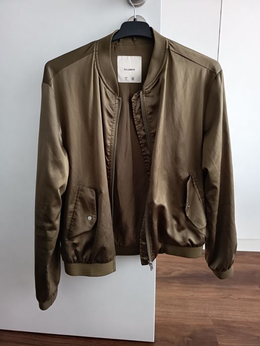 Conjunto 2 casacos estilo bomber acetinados