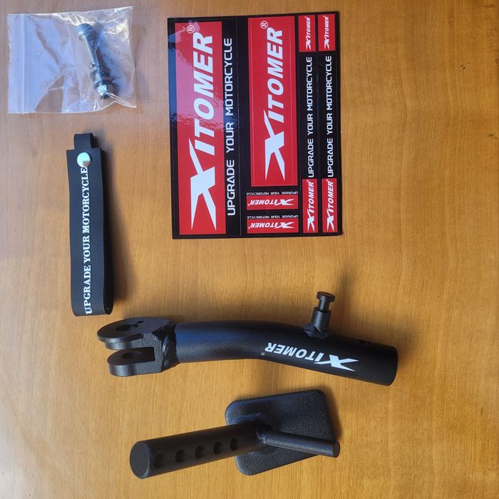 Cavalete Lateral Ajustável Xitomer para Motocicleta (0–3 Polegadas) para Africa Twin CRF1100 (2020–2023)