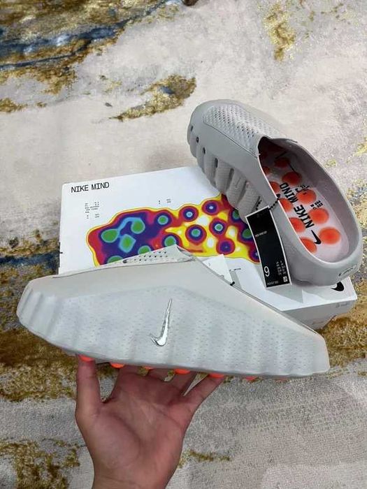 Nike Mind 001 Slide Light Smoke Grey r.43