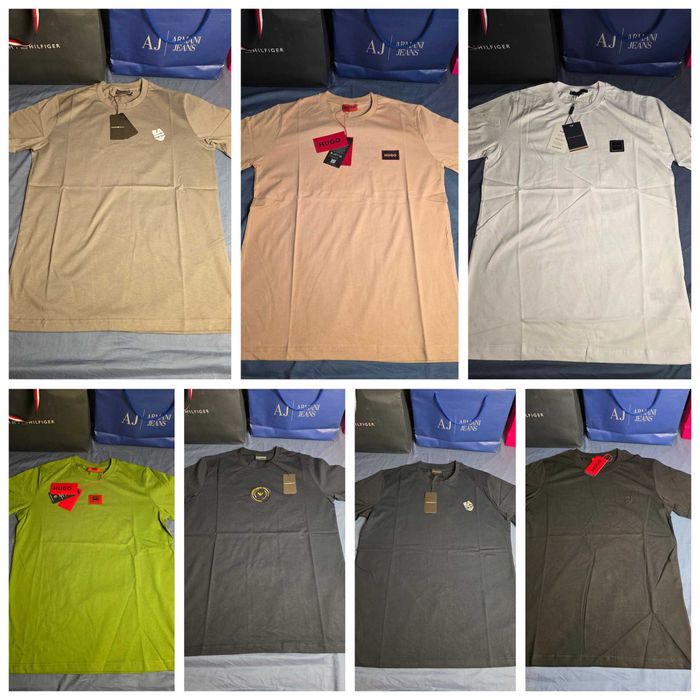 koszulka meska tshirt boss armani th red bull kolory premium