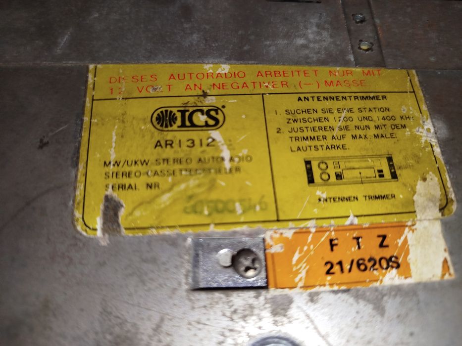 Radio samochodowe retro ICS AR1312 Las Vegas