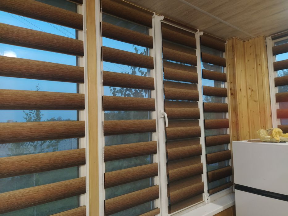 Тканеві Ролети День-ніч, Тканевые ролеты день ночь, жалюзи