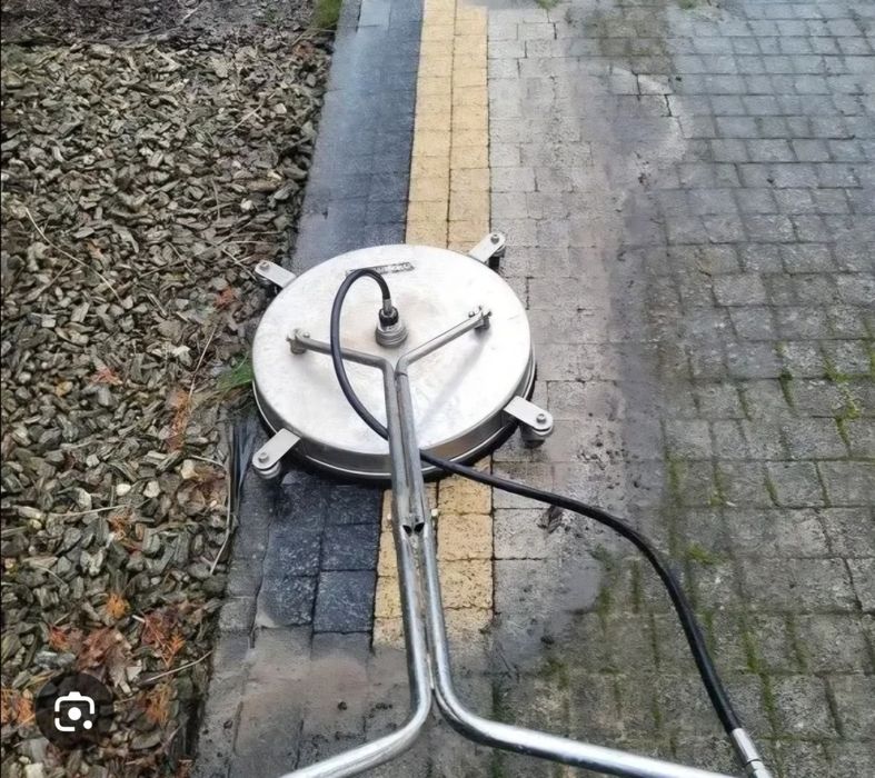Mycie  kostki  elewacji  i dachu