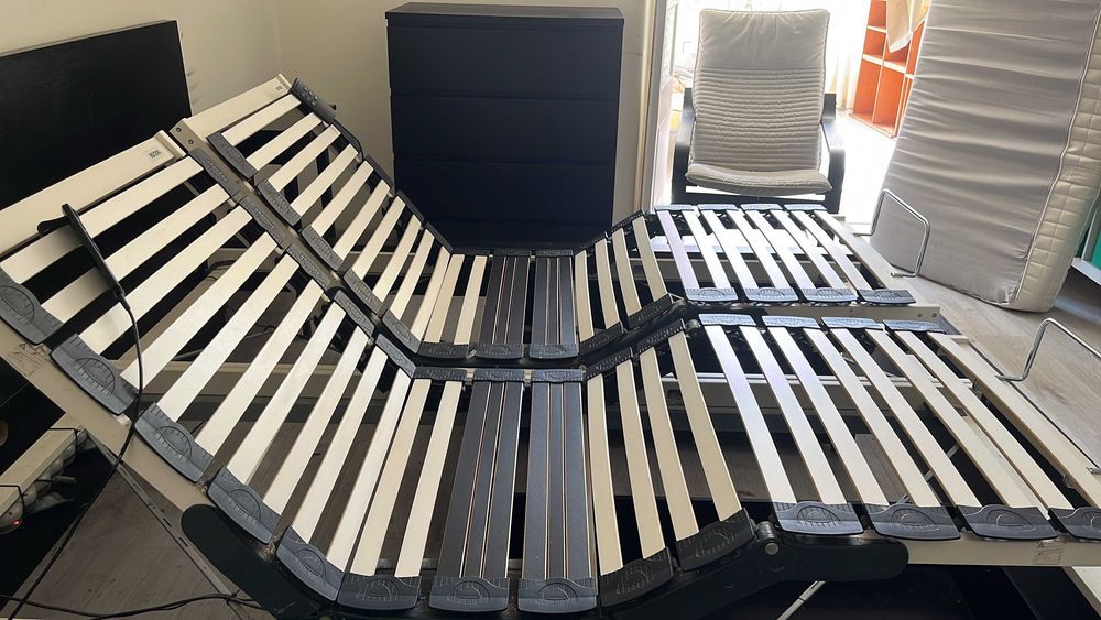 Cama de casal articulada