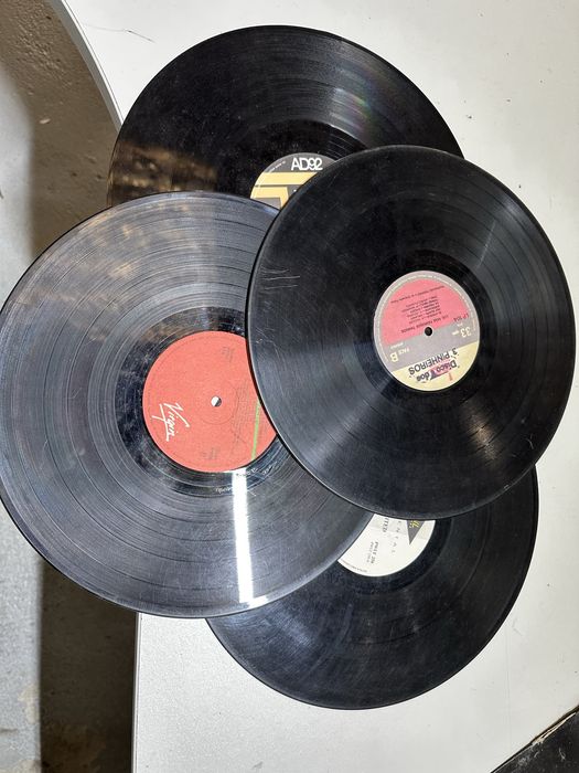 Discos de vinyl para decoraçao