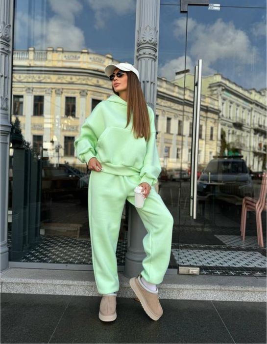 Костюм на флісі колір мохіто