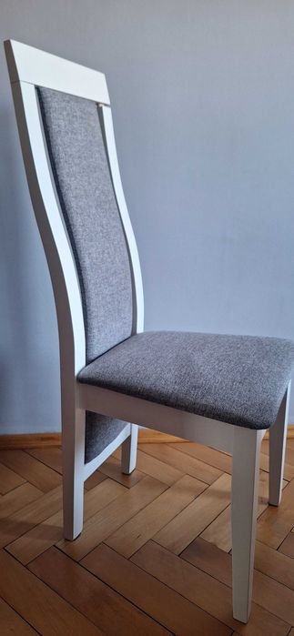 Stół Azteca biały wysoki połysk