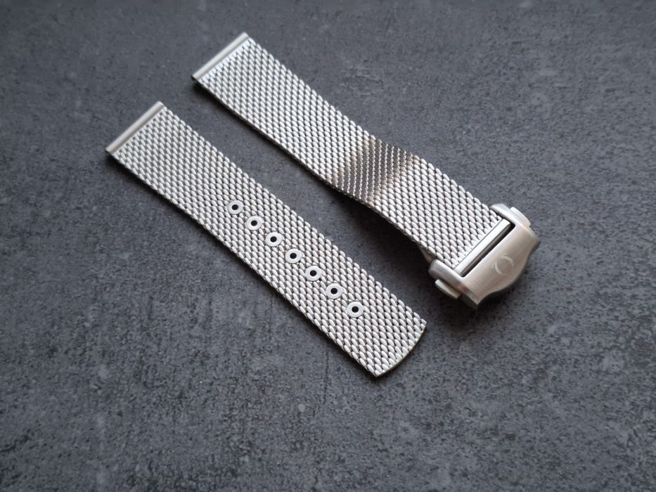 Bransoleta Premium zamiennik do zegarka Omega Seamaster model Mesh
