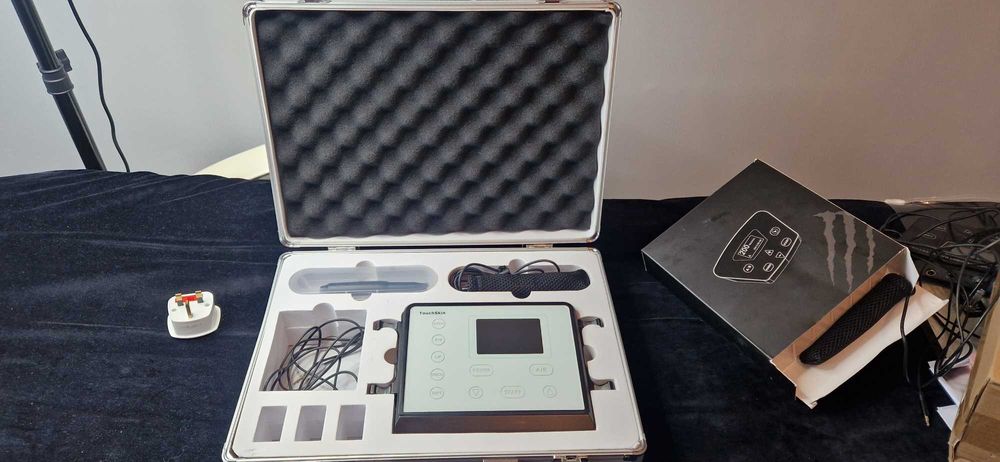 Touchskin maszynka do PMU- makijaż permanentny,2 rączki akupunkturowa.