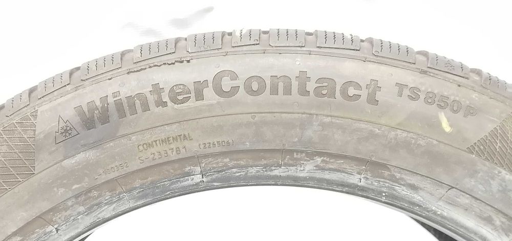 2x 255/45 R20 Continental TS850p opony zimowe 6 mm / kurier montaż