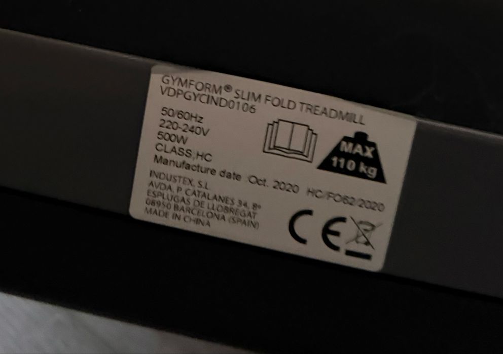 Passadeira GymForm Slim Fold - Como Nova