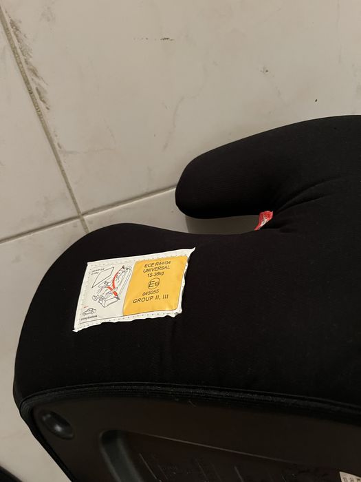 Cadeira auto + 3 anos