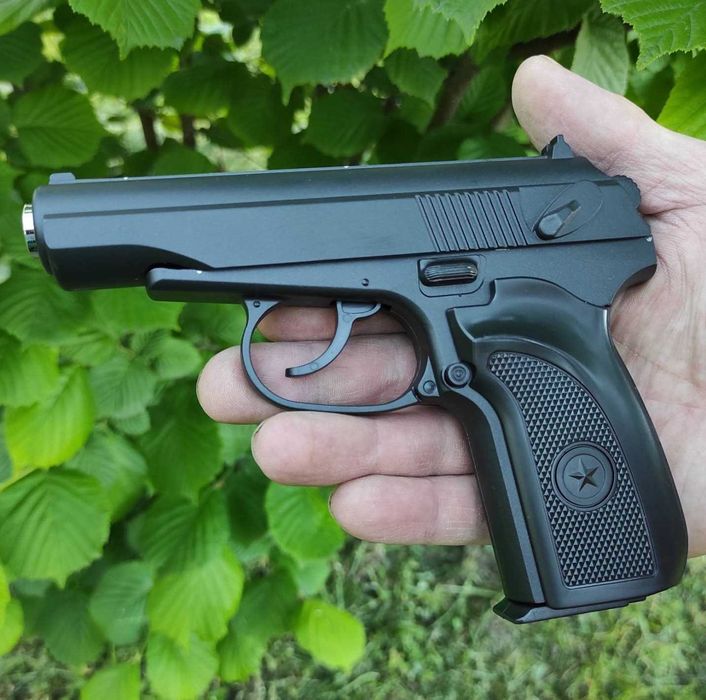 Пістолет Макарова ПМ Galaxy кульках 6 мм Металевий дитячий іграшковий