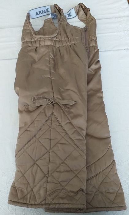 Зимний комплект куртка и комбинезон для девочки