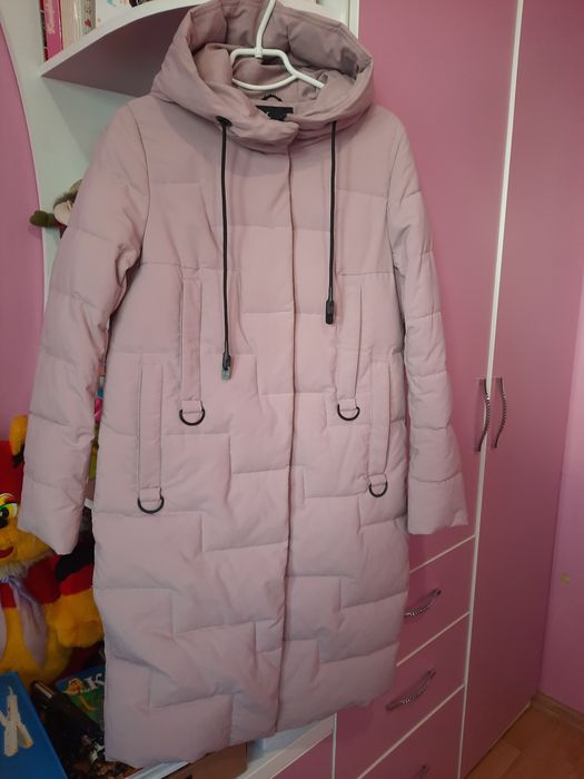Пуховик, куртка зимовий  розмір L