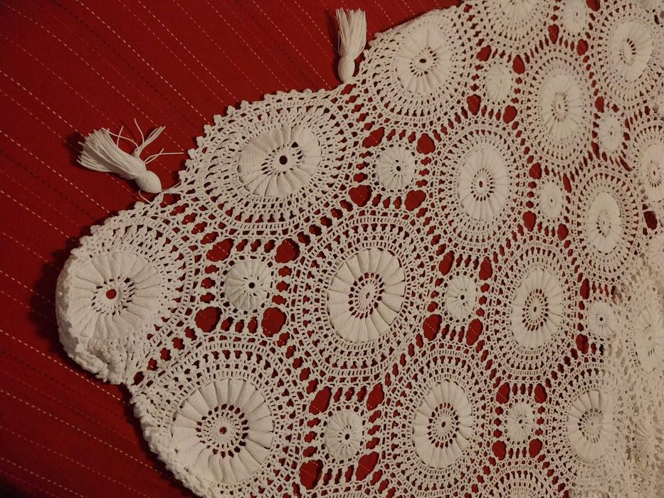 Colcha Cama de Casal Crochet - Feita à mão