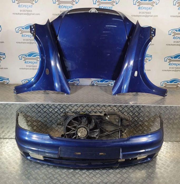 FRENTE COMPLETA OPEL ASTRA G T98 CAPOT PARACHOQUES GUARDA-LAMAS