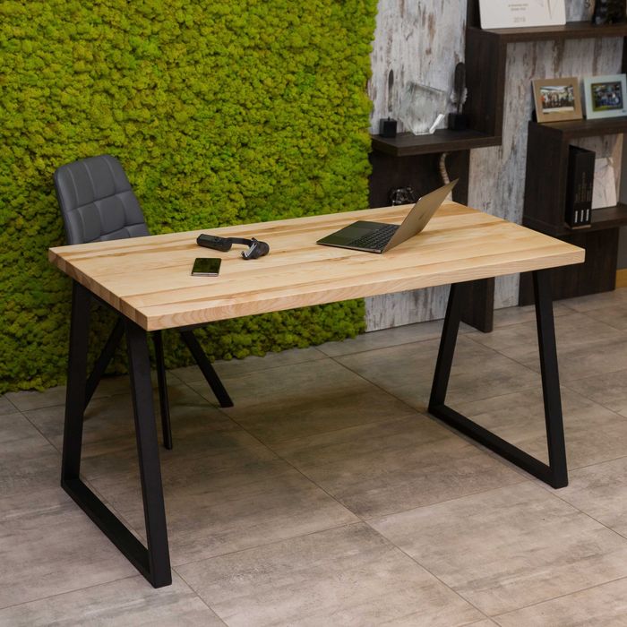 ДОСТАВКА бесплатно! Стол из натурального дерева в стиле Loft