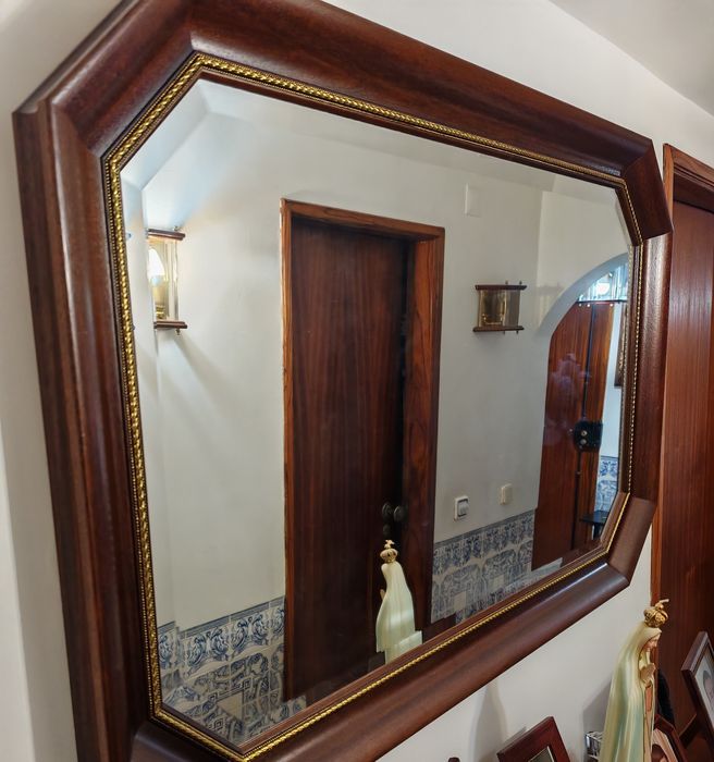 Quadro moldura em madeira