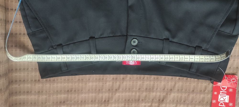 Штани брюки класичні жіночі чорні, розмір 38