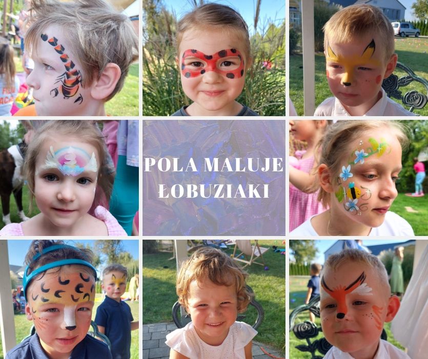 Malowanie twarzy, Pola maluje ŁoBuziaki
