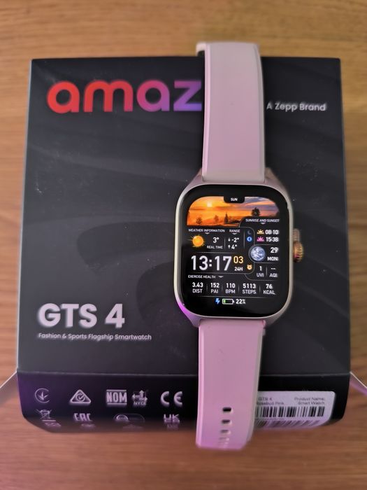 Smartwatch Amazfit GTS 4
