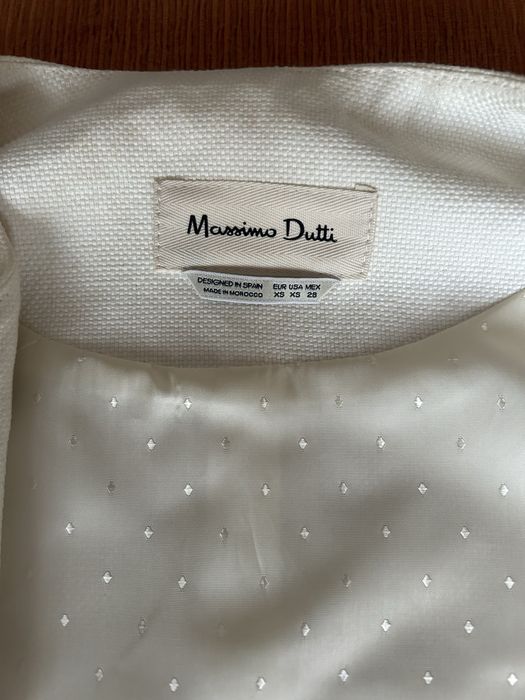 Casaco creme Massimo Dutti XS