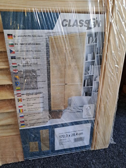 Fronty meblowe ażurowe sosnowe nowe