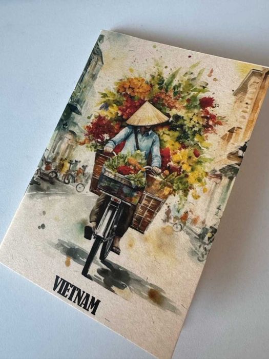 Notatnik Hoi An Vietnam – ok. 14 × 10 cm