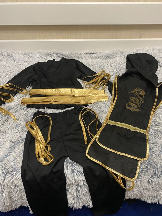 Новорічний костюм нінзя для хлопчика 6-7 років