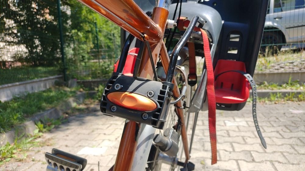 Fotelik rowerowy polisport