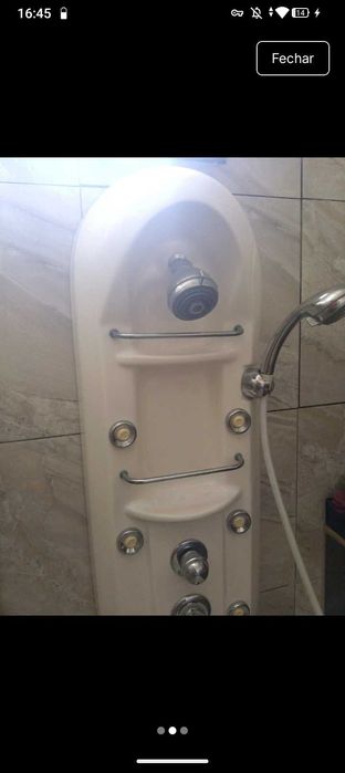 Coluna de duche hidromassagem
