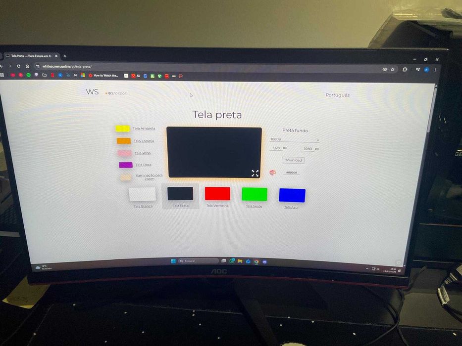 Monitor Gaming AOC C24G1 144 HZ FreeSync