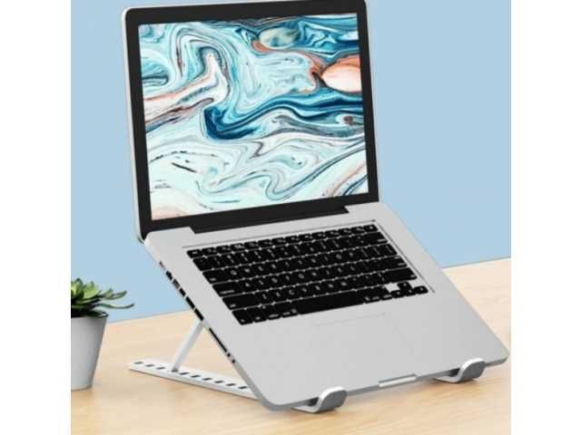 Podstawka pod lekki laptop, tablet, telefon CZARNA FA012