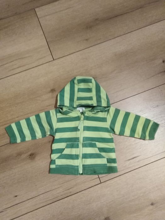 Bluza na suwak dla chłopca rozmiar 71/74