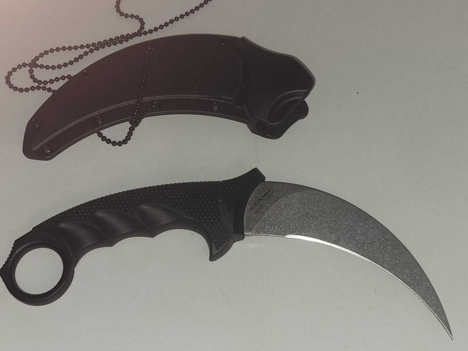 Nóż Cold Steel Steel Tiger Karambit AUS-8A jak nowy !!!