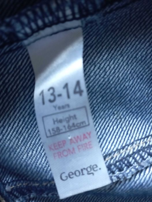 Katana jeansowa młodzieżowa