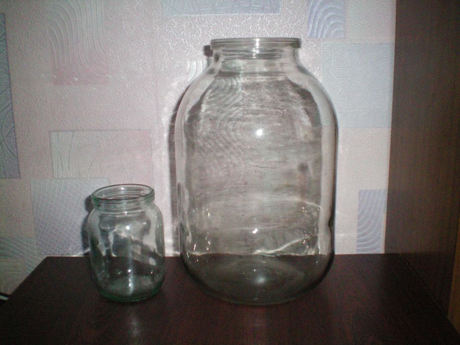Банка 0.25л и 3л банки для консервации