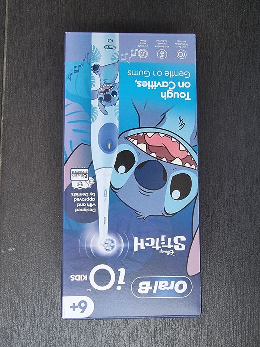 Escova dentes elétrica oral b stitch