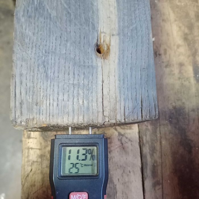 Czarny dąb naturalny knifemaking rękodzieło 11,3 %