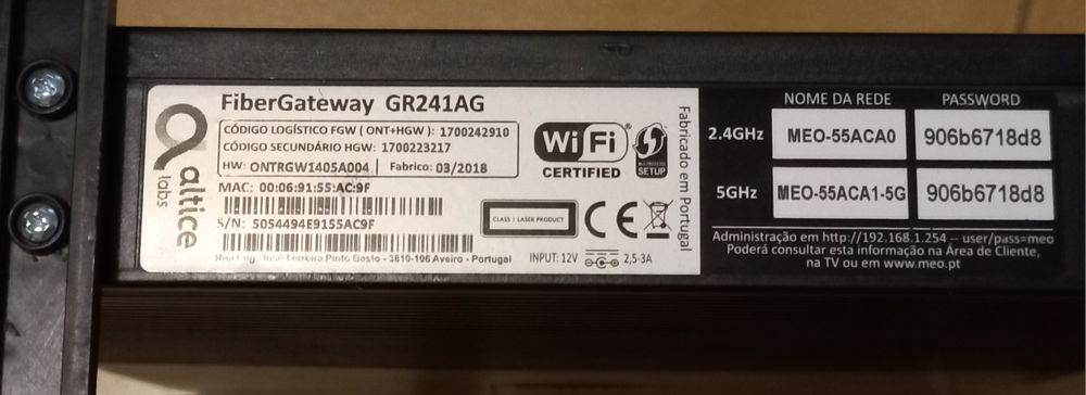 Router e modem wifi