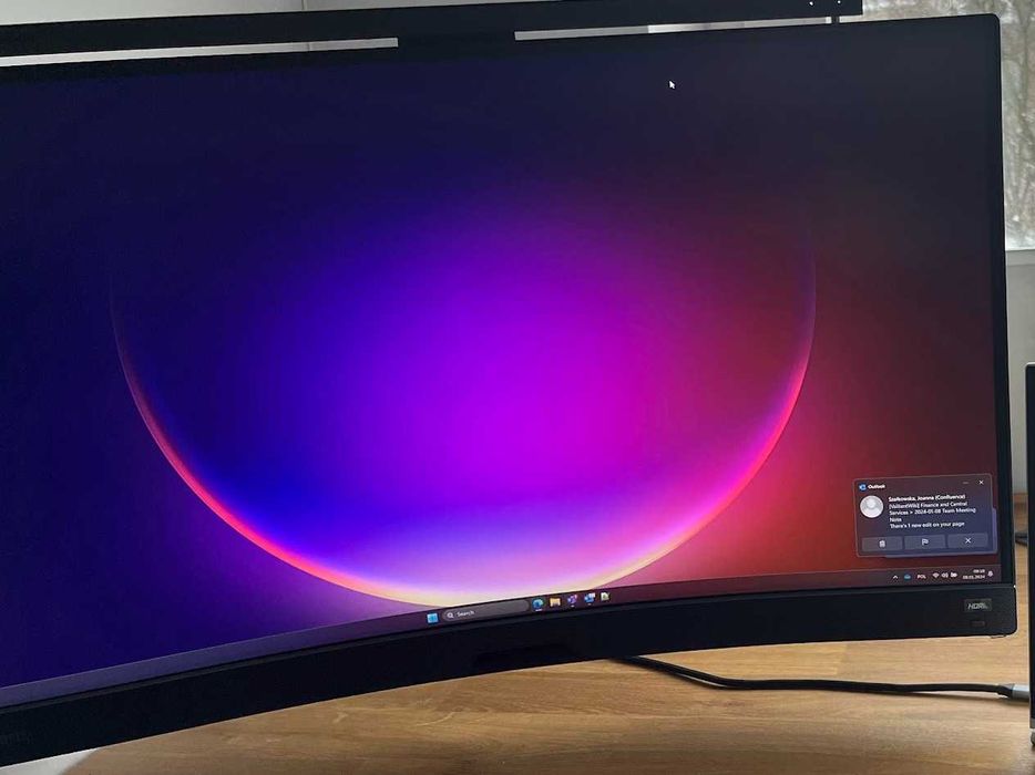 Monitor BenQ MOBIUZ EX2710R 27 cali 2K 165Hz zakrzywiony VA i uchwyt