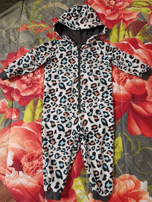 Флісовий чоловічок, ромпер lupilu на дівчинку 18-24