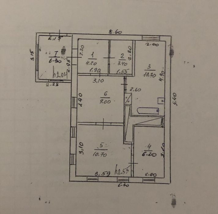 Пропонуэмо до продажу будинок в Чорнобаєвському районі