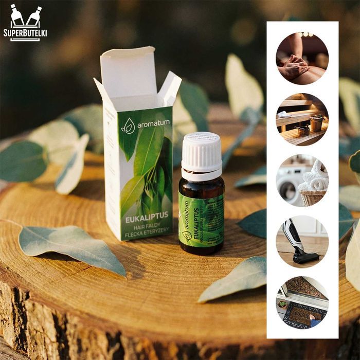 Olejek eteryczny EUKALIPTUSOWY olejek do aromaterapii i odświeżania 12