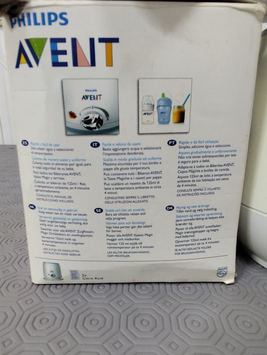 Aquecedor de Biberões e Comida Philips Avent + Oferta | Óptimo estado!