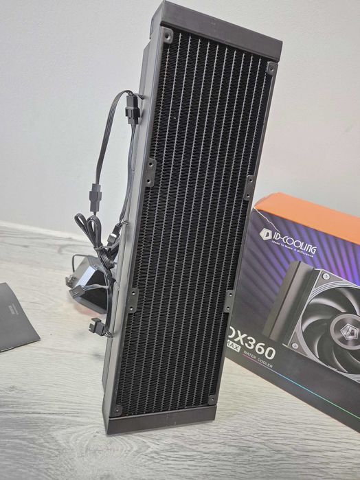 свіже на гарантії 350W Водяне охолодження 360mm ID-Cooling DX360 MAX