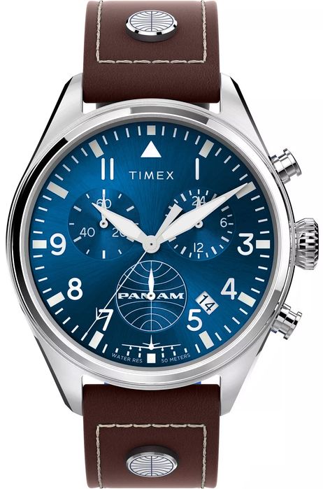 zegarek męski timex x pan am® waterbury twg030000 + box