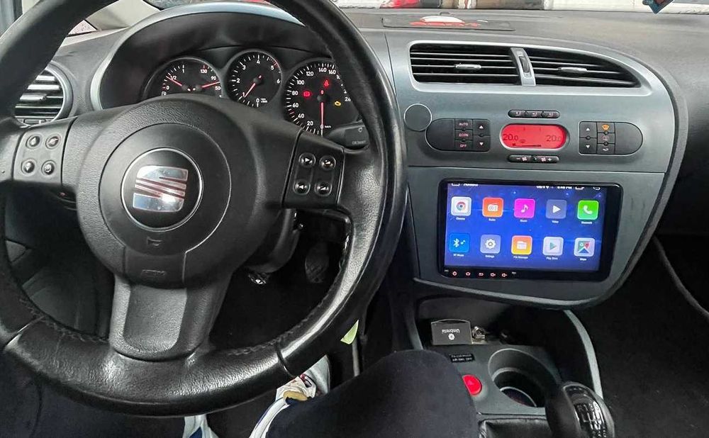 (NOVO) Rádio 2DIN 9" • SEAT Leon 1P • Toledo • Altea • Android 4+64GB